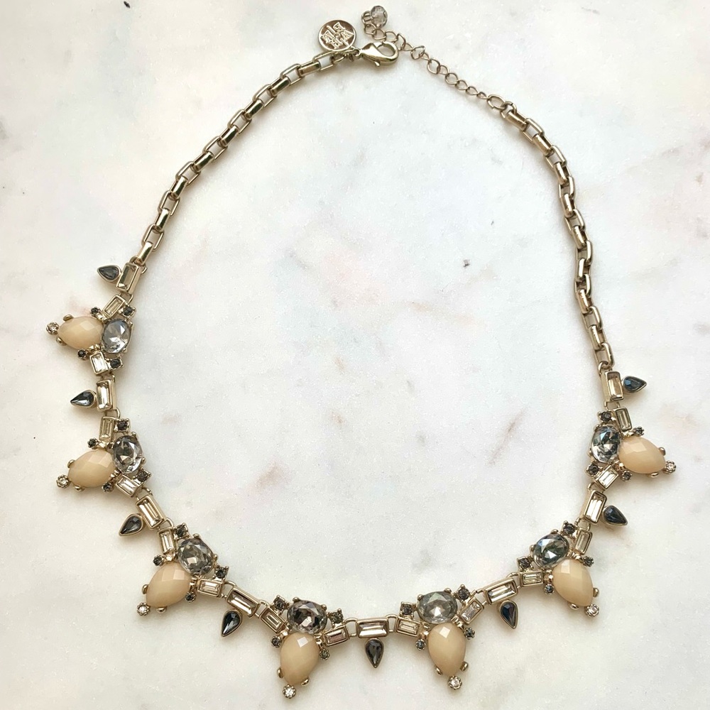Beautiful gem and crystal necklace